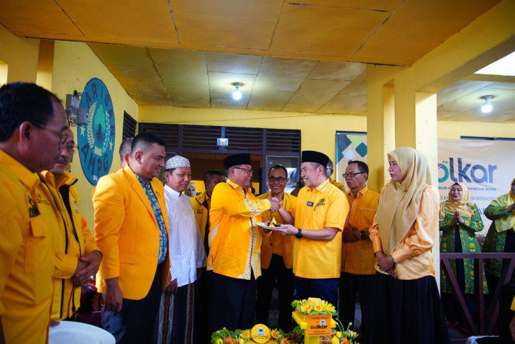 Cagubri Nomor Urut 3 Syamsuar Hadiri HUT ke-60 Partai Golkar DPD Inhil, Ajak Masyarakat Wujudkan Riau Maju dan Bermartabat